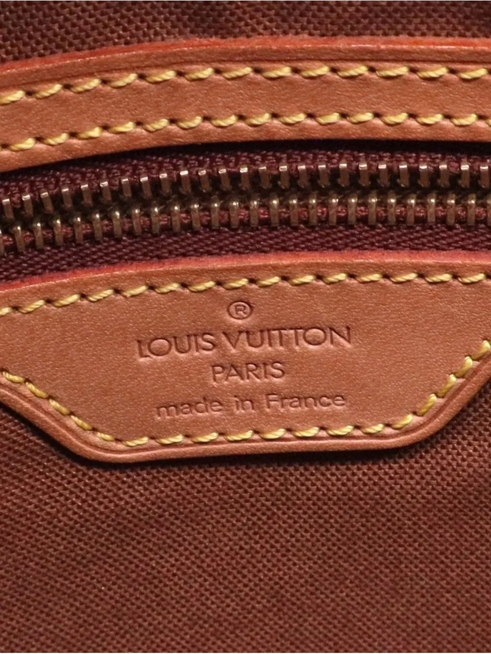 Pre-owned Louis Vuitton Monogram Canvas Shoulder Bag - Brown & Tan - Picture 4 of 6